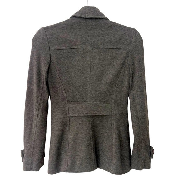 BAILEY 44 Grey Double Breasted Jacket with Pockets, Size XS, Pit to Pit 16” - Picture 2 of 9